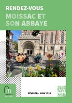 Page de garde programmation Février-Juin 2026 - Moissac Tarn-et-Garonne Occitanie Sud-Ouest