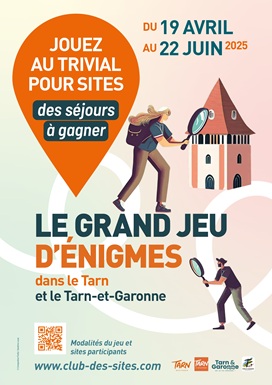 Trivial pour sites affiche - Moissac Tarn-et-Garonne Occitanie Sud-Ouest